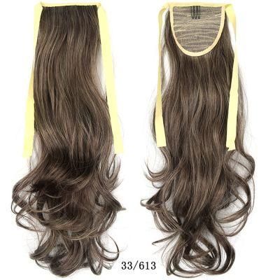Synthetic Ponytail Soft Feel Hair Clip in Extensions Drawstring Pony Tail for Women