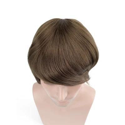 Custom Made Men&prime;s Toupee Wigs - High Quality First Choice French Lace &amp; PU Base