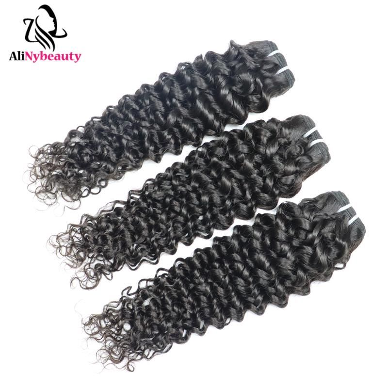 Alinybeauty Wholesale Grade 10A Brazilian Hair, Cuticle Aligned Raw Indian Hair, 100% Human Hair Bundles