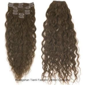8A Remy Clip in Hair Extension #4 Double Drawn Hair 26&quot;