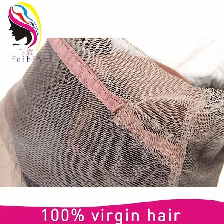Straight Cuticle Aligned Virgin Human Hair 360 Full Lace Closure