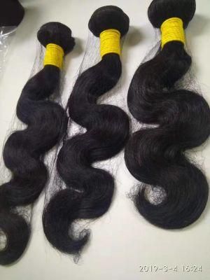 4X4 Straight Brazilian Natural Human Virgin Hair Weave Lace Bundle with Closure