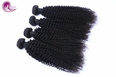 Kinky Curl Top Quality Hair Weaves Natural Color Hair Extension