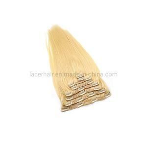 Brazilian Natural European Indian Straight Supply Clips Human Hair Virgin Remy Extension