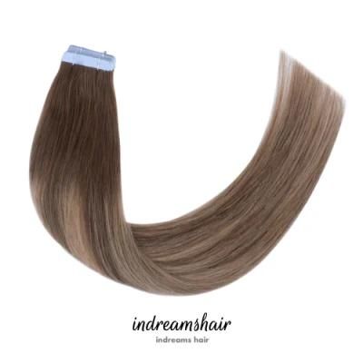 Human Tape Virgin Remy Natural Unprocessed Double Drawn Aligned Hair Extensions