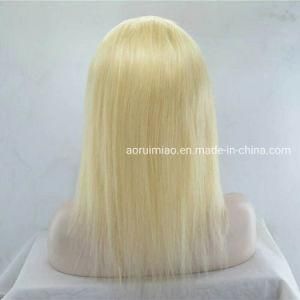 High Quality Full Lace Front Wigs 100% Raw Human Hair Russian Hair Wigs
