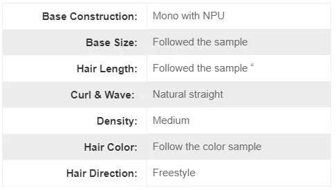 Lw7179 Beautiful Curl Custom Made Natural Human Hair Replacement for Women