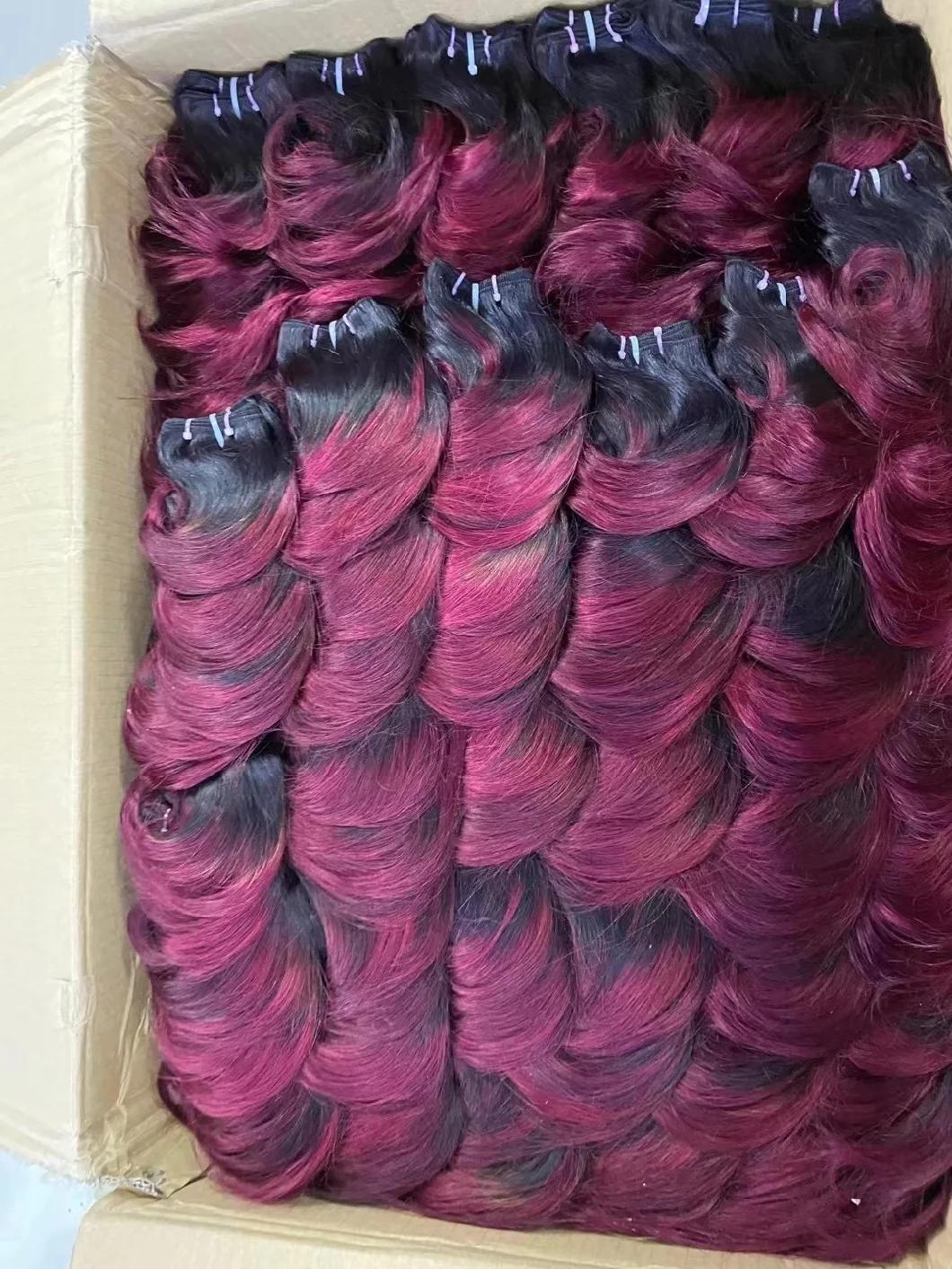 Hot Selling Human Hair Wholesale, Raw Indian Hair, Cuticle Aligned Virgin Hair