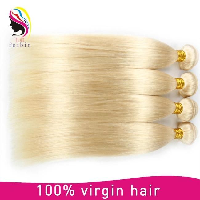 Blonde Hair Bundle Pure Blonde Virgin Hair Bundles Silky Straight 613 Hair