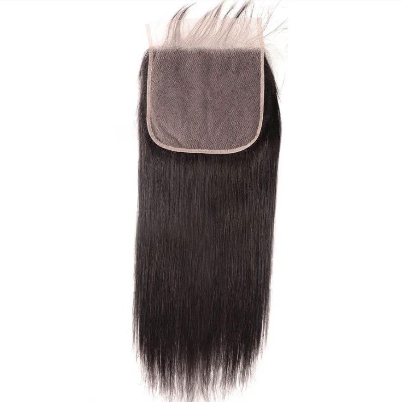 Kbeth 4X4 Straight Toupees for Sexy Women Gift Customized Accept Remy 100% Virgin 4*4 Human Hair Free Part Lace Frontal Remy 12 Inch Closure in Stock