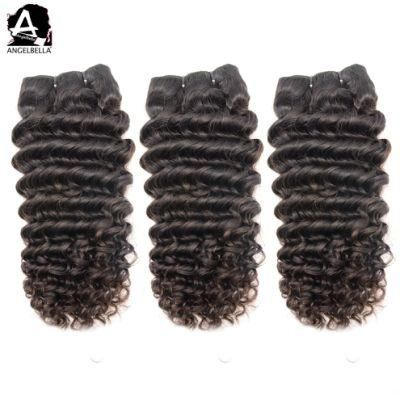 Angelbella Super Double Drawn Hair Weaving of Human Extension Hair Vendors