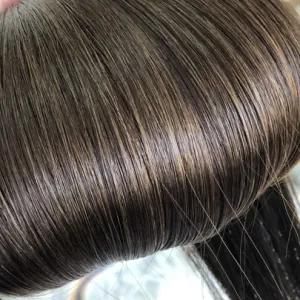 Natural Raw Virgin No Tangle No Shedding Weft Hair Extension