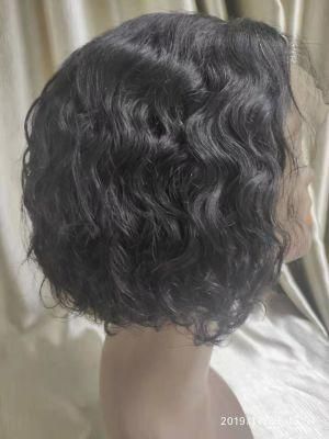 Short Hair Human Hair Lace Bob Wig with Baby Hair