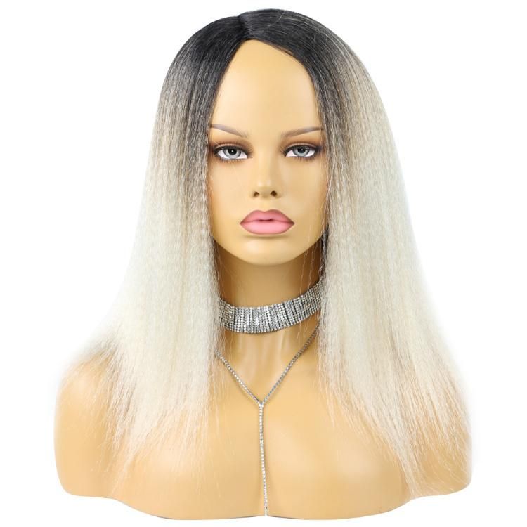 China Wholesale Bob Short Synthetic Wigs Yaki Straight Hair Wig