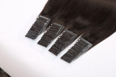 100% Double Drawn Virgin Remy Ombre Blonde Tape in Human Hair Russian Tape Hair Extensions