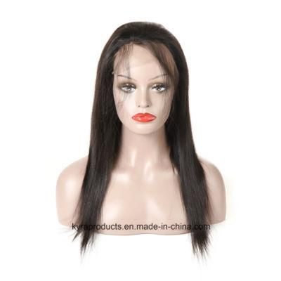 Factory Supply Virgin Brazilian Human Hair Glueless Lace Front Wig Full Lace Wig
