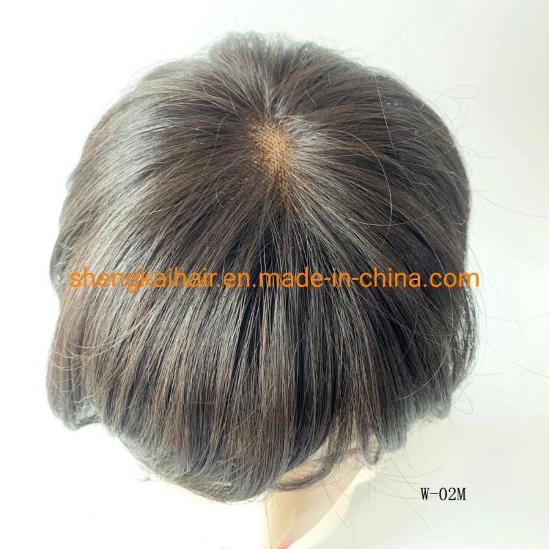 Wholesale Human Hair Synthetic Hair Mix Futura Monofilament Synthetic Wigs
