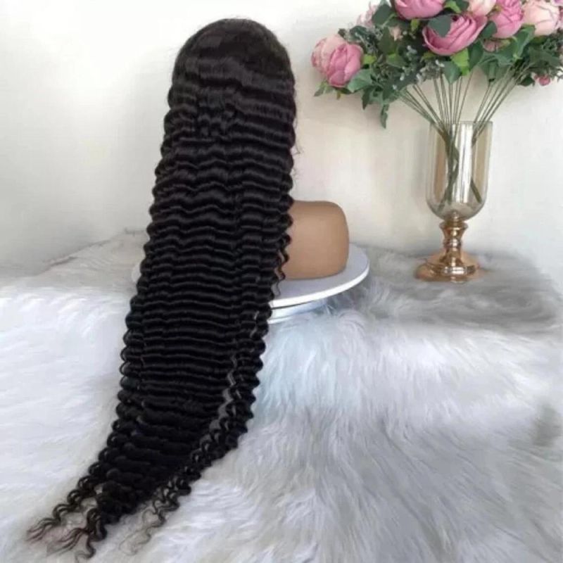 Loose Deep Wave Women Human Hair Lace Front Wigs