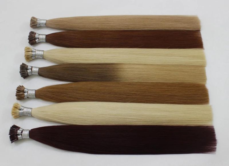I-Tip Extensions Brazilian Straight Human Hair Bundles Multi-Color Remy Human Hair Extensions Pictures & Photos I-Tip Extensions Brazilian Straight Human Hair