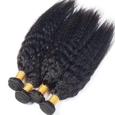 Kinky Straight Full Lace Wig Human Remy Indian Hair Bundles