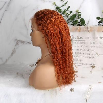 100% Brazilian Virgin Human Hair Short Afro Kinky Curly Bob Lace Front Wigs, 13X4 8 10 12 14 Inches Wavy Curly Bob Full Lace Wig