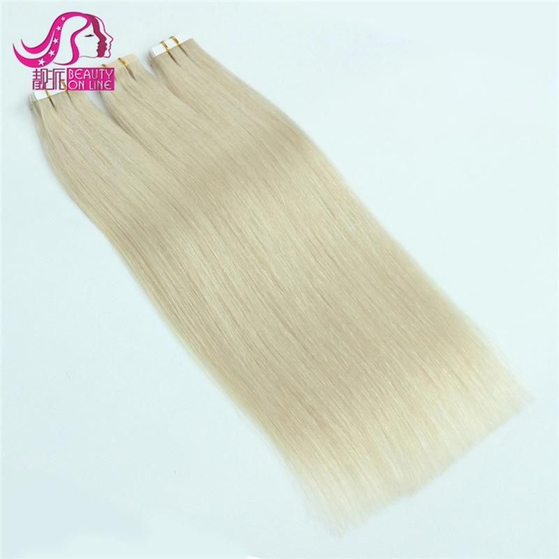 Brazilian Tape Skin Weft Human Hair Extensions Adhesive Tape in Human Hair Extension