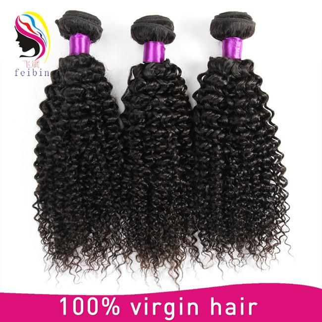 Top Quality Kinky Curly Human Hair Remy Hair Extension