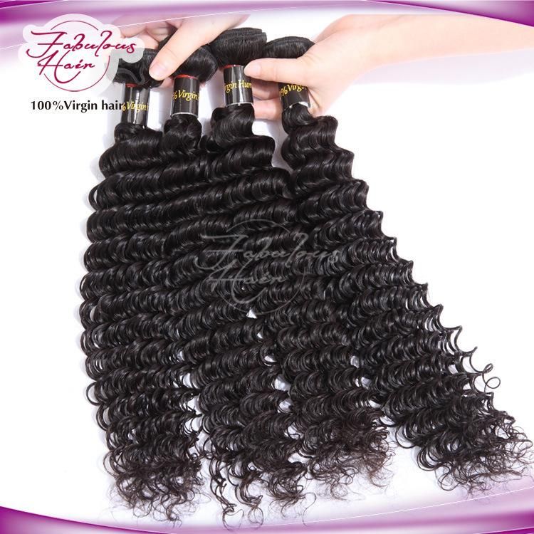 Unprocessed Remy Hair Deep Wave Raw Cuticle Aligned Hair