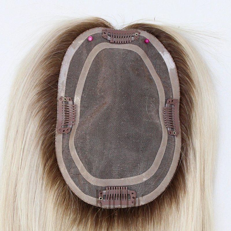 Wholesale Human Hair Virgin Hair Toupee Women Topper