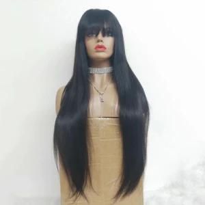 Hot Sale 28 Inch Lace Front Wigs Natural Color Preplucked 30 Inch Straight Lace Front Wig for Women