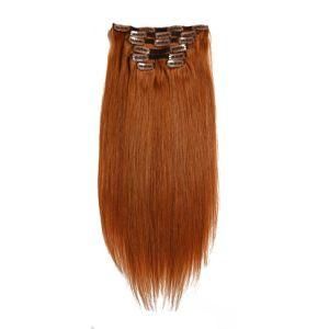 Peruvian Straight Copper Red Clip-in 100% Human Hair