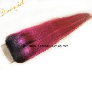 Hair Accessories Virgin Human Hair Products Remy Ombre Indian Top Closure