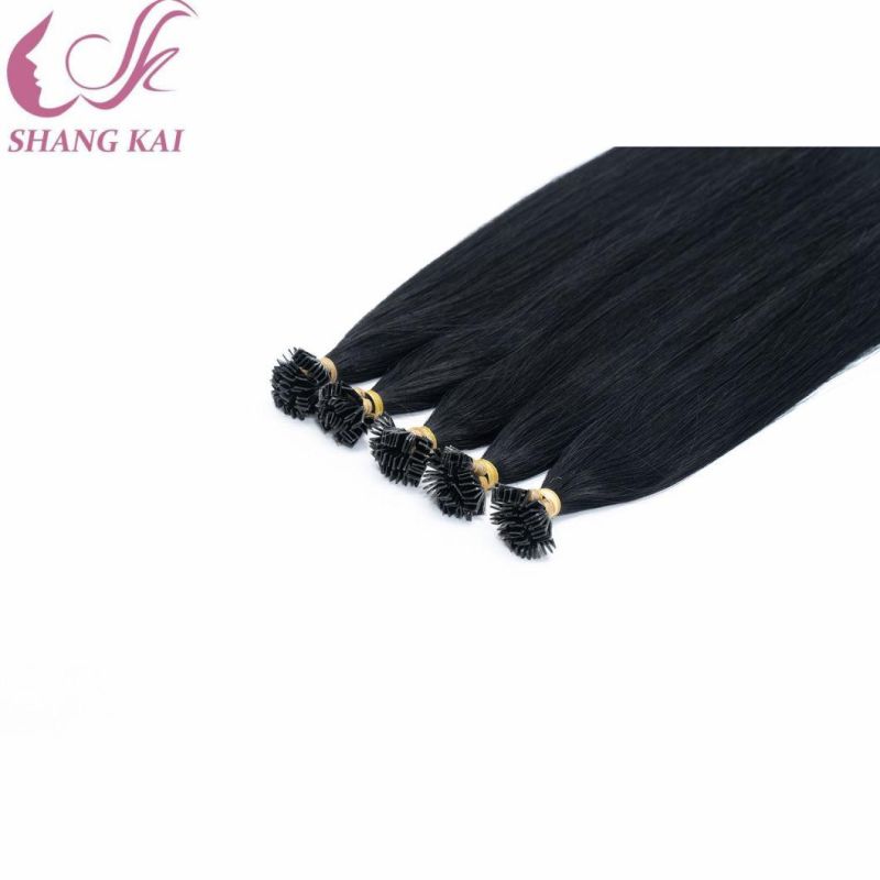 Flat Tip Human Hair Extensions 8-26 Inches Brazilian Virgin Remy Hair