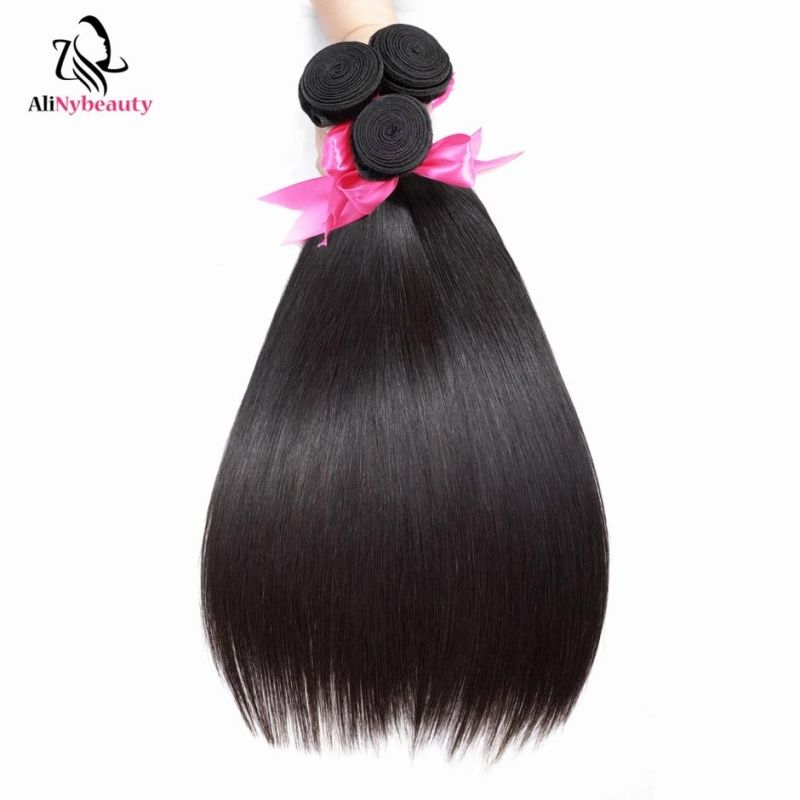 Wholesale Straight Natural Mink Raw Brazilian Virgin Human Hair Weave