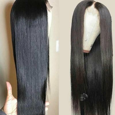 HD Lace Frontal Wig Brazilian Virgin Swiss Lace Closure Front Bone Straight Human Hair Wigs for Black Women