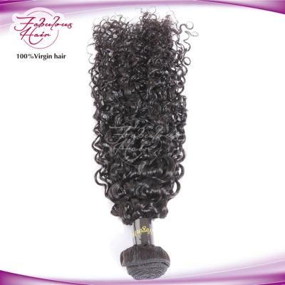 Remy Curly Gorgeous Raw Unprocessed Virgin Indian Hair Human Hair