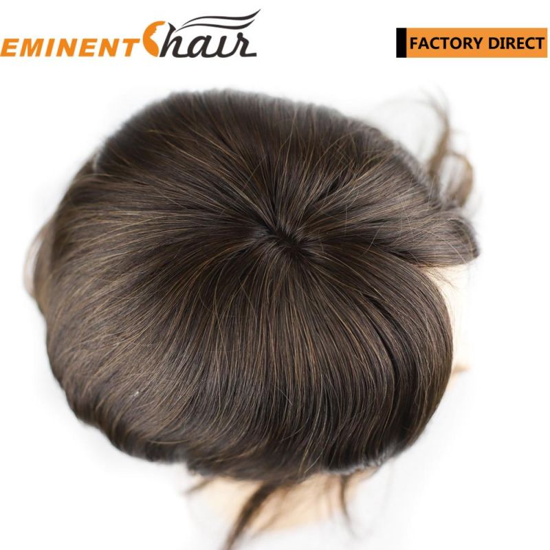 Human Hair Lace Toupee for Women Natural Hairline Hair System