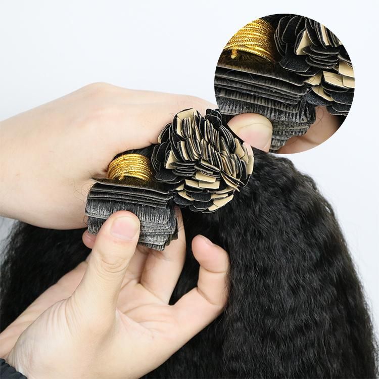 12A 100% Human Hair Raw Cuticle Aligned Tape in Hair Extensions