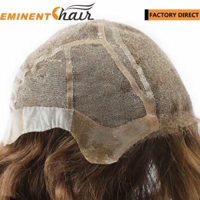 High Quality Natural Effect Lace Women Human Hair Wig