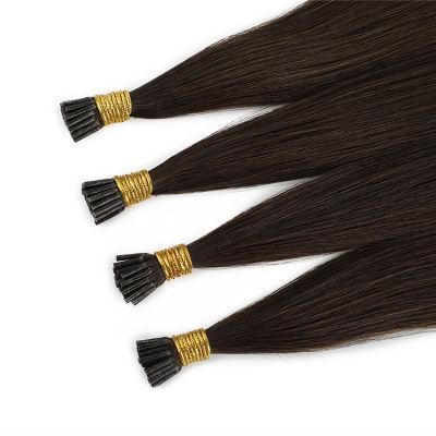 Top Grad Pre Bonded Colored Human Hair I Tip Hair Extension.