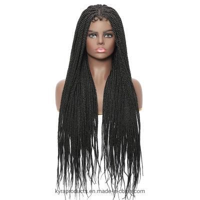 Synthetic Hair Wigs 4*4 Lace Closure Braiding Wigs 30inch Braiding Wigs