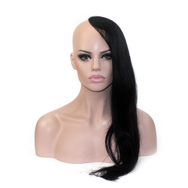 Thin Skin Half Wig Hairpiece for Women