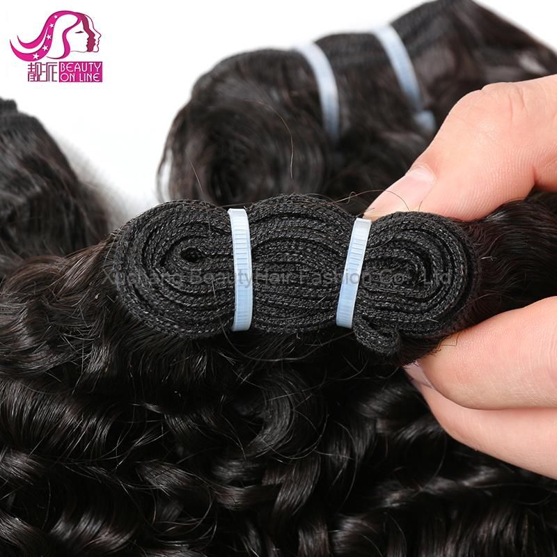 Wholesale Indian Deep Wave Virgin Human Hair Bundles