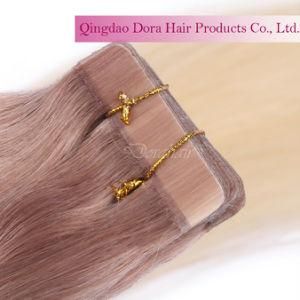 Double Drawn Remy Tapes Hair Extension with Factory Price