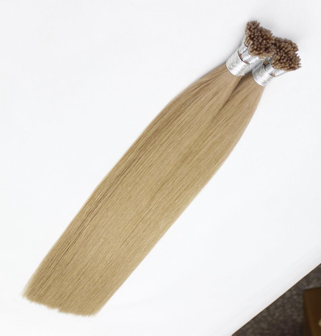 I-Tip Extensions Brazilian Straight Human Hair Bundles Brown Blonde Color Remy Human Hair Extensions