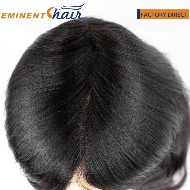 Human Hair Skin Women′ S Wig