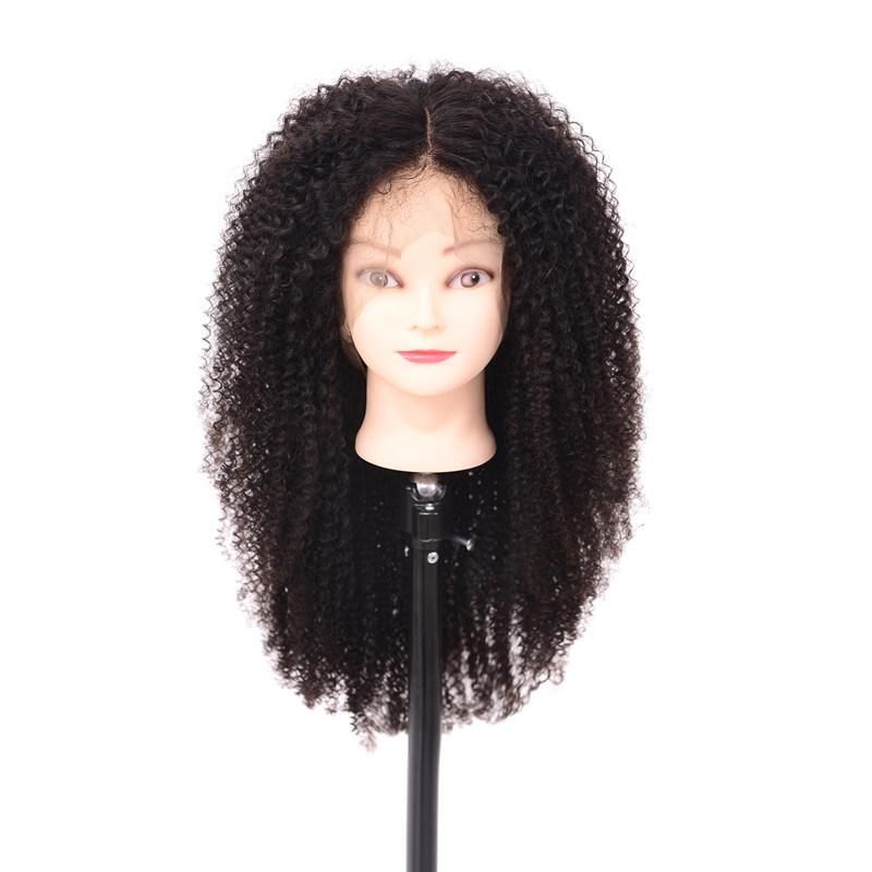 Afro Kinky Curly Lace Front Wig 8-24inch Pre Plucked with Baby Hair Brazilian Human Hair Wigs Colord Can Be Customized