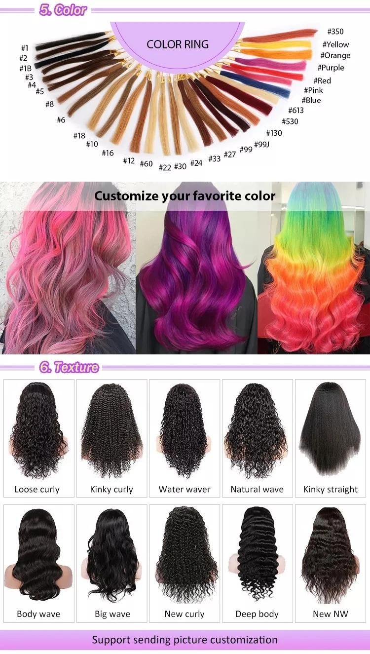 Wholesale Bulk Virgin Human Hair 8d Hair Extension