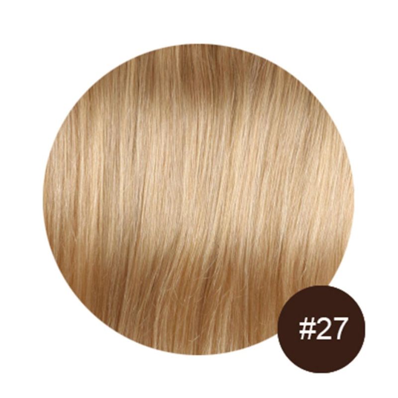 Body Wave Clip in Brazilian Human Hair Extensions Clip in Head Brazilian Machine Made Remy Hair #27