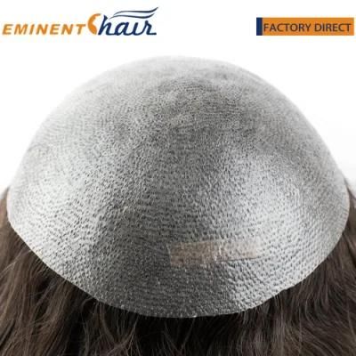 Light Wavy Super Thin Skin Toupee for Women